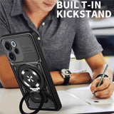 Husa pentru OPPO Reno15 F, Techsuit RuggedCam, albastru