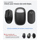 Spigen Mouse Sleeve Black LD220 (APP11227), Adhesive Storage, Compact, Pouch Compatible cu Logitech Anywhere, Negru
