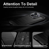Husa pentru Honor X8d, Techsuit Carbon Silicone, negru