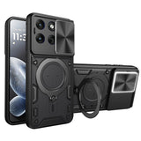 Husa pentru Motorola Edge 70 Fusion, Techsuit CamGuard Pro, albastru