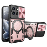 Husa pentru Motorola Edge 70 Fusion, Techsuit CamGuard Pro, roz auriu