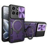 Husa pentru Motorola Edge 70 Fusion, Techsuit CamGuard Pro, albastru
