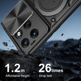 Husa pentru Motorola Edge 70 Fusion, Techsuit CamGuard Pro, albastru