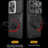 Husa pentru Motorola Edge 70 Fusion, Techsuit CamGuard Pro, albastru