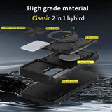 Husa pentru Xiaomi POCO F7, Techsuit CamGuard Pro, albastru