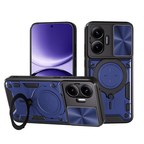 Husa pentru Xiaomi POCO F7, Techsuit CamGuard Pro, albastru