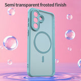 Husa pentru Samsung Galaxy A27 5G, Techsuit HaloFrost II MagSafe, verde menta