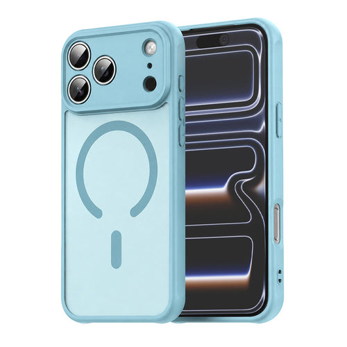 Husa pentru iPhone 17 Pro, Techsuit HaloFrost II MagSafe, verde menta