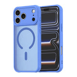 Husa pentru iPhone 17 Pro, Techsuit HaloFrost II MagSafe, albastru