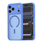Husa pentru iPhone 17 Pro, Techsuit HaloFrost II MagSafe, albastru