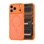 Husa pentru iPhone 17 Pro Max, Techsuit HaloFrost II MagSafe, portocaliu