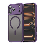 Husa pentru iPhone 17 Pro Max, Techsuit HaloFrost II MagSafe, auriu