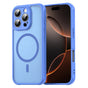 Husa pentru iPhone 16 Pro, Techsuit HaloFrost II MagSafe, albastru
