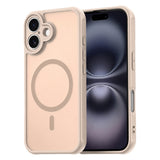 Husa pentru iPhone 16, Techsuit HaloFrost II MagSafe, auriu