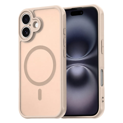 Husa pentru iPhone 16, Techsuit HaloFrost II MagSafe, auriu