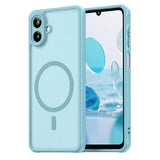 Husa pentru Samsung Galaxy A07 4G, Techsuit HaloFrost II MagSafe, verde menta