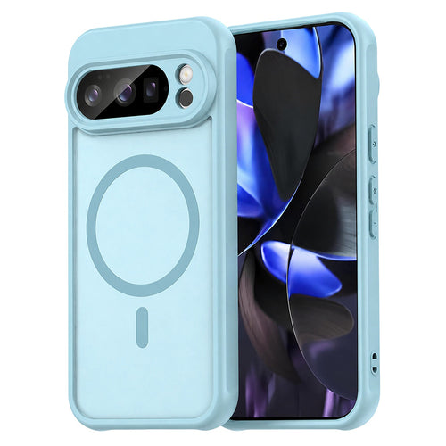 Husa pentru Google Pixel 10 Pro, Techsuit HaloFrost II MagSafe, verde menta