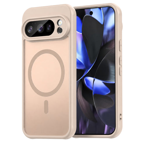 Husa pentru Google Pixel 10 Pro, Techsuit HaloFrost II MagSafe, auriu