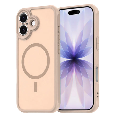 Husa pentru iPhone 17, Techsuit HaloFrost II MagSafe, auriu