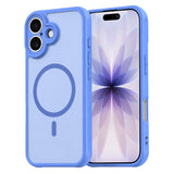 Husa pentru iPhone 17, Techsuit HaloFrost II MagSafe, albastru