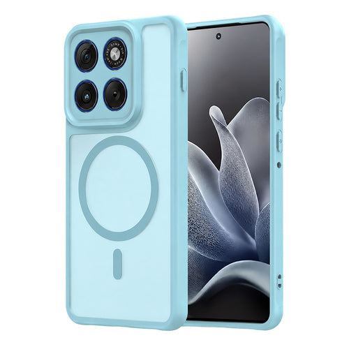 Husa pentru Motorola Edge 70, Techsuit HaloFrost II MagSafe, verde menta