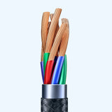 Cablu Mcdodo de date (CA-2271), USB to Type-C, Nylon Braided, Aliaj aluminiu, Support QC4.0/3.0, 1m, negru