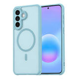 Husa pentru Samsung Galaxy A57 5G, Techsuit HaloFrost II MagSafe, verde menta