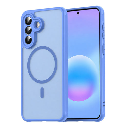 Husa pentru Samsung Galaxy A57 5G, Techsuit HaloFrost II MagSafe, albastru