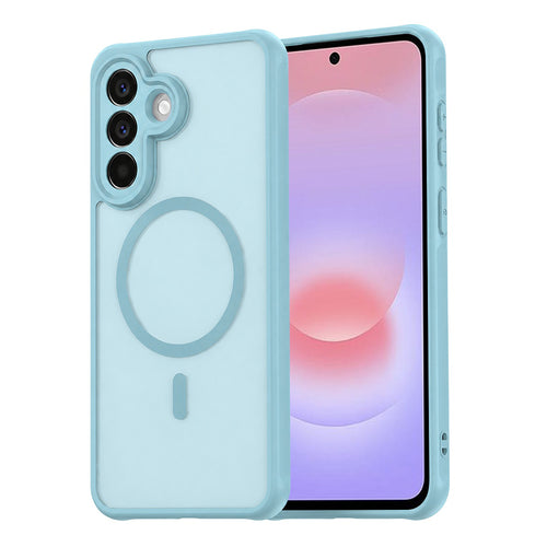Husa pentru Samsung Galaxy A37 5G, Techsuit HaloFrost II MagSafe, verde menta