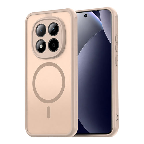Husa pentru Xiaomi Redmi Note 15 Pro 5G, Techsuit HaloFrost II MagSafe, auriu