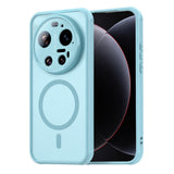 Husa pentru Xiaomi 17 Ultra, Techsuit HaloFrost II MagSafe, verde menta