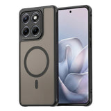 Husa pentru Motorola Edge 70 Fusion, Techsuit HaloFrost II MagSafe, auriu
