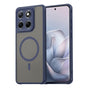 Husa pentru Motorola Edge 70 Fusion, Techsuit HaloFrost II MagSafe, bleumarin