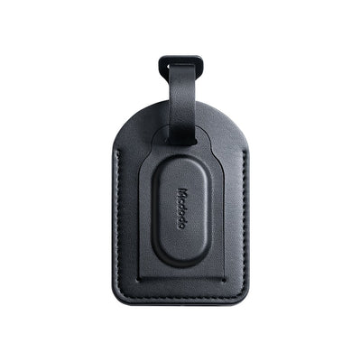 Dispozitiv anti-pierdere Mcdodo Smart Tracker Napa Pro (AT-3790), Luggage Tag, Find My, PU, 80-90dB, 220mAh, negru