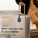 Dispozitiv anti-pierdere Mcdodo Smart Tracker Napa Pro (AT-3790), Luggage Tag, Find My, PU, 80-90dB, 220mAh, negru