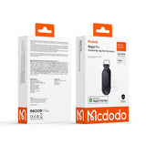 Dispozitiv anti-pierdere Mcdodo Smart Tracker Napa Pro (AT-3830), Keys Tag, Find My, PU, 80-90dB, Up to 4 Keys, 220mAh, negru