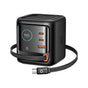 Incarcator retea Mcdodo Charger FreeGo Series (CH-1391), cu Retractabil USB-C Cable, 2x USB-C + 1x USB-A, 100W, GaN, Afisaj digital, negru