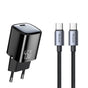 Incarcator retea Mcdodo Nano Series (CH-4433), cu Type-C Cable Included 1.2m, 45W, USB-C, negru