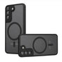 Husa pentru Samsung Galaxy S22 5G, Techsuit PureFrost MagSafe, negru frost
