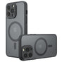 Husa pentru iPhone 11 Pro Max, Techsuit PureFrost MagSafe, negru frost