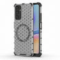 Husa pentru Samsung Galaxy A05s, Techsuit HoneyComb Shield MagSafe, alb