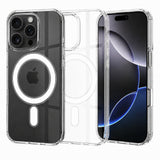 Husa pentru iPhone 16 Pro Max, Techsuit MagSafe Pro, albastru