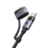 Cablu Mcdodo 2in1 Cablu de date (CA-8860), Type-C to USB-C + MagSafe 3, 240W, Indicator LED, 2m, negru