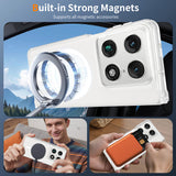 Husa pentru Motorola Razr Fold, Techsuit PureFrost MagSafe, negru frost