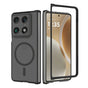 Husa pentru Motorola Razr Fold, Techsuit PureFrost MagSafe, negru frost