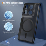 Husa pentru Motorola Razr Fold, Techsuit PureFrost MagSafe, negru frost
