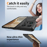 Husa pentru Motorola Razr Fold, Techsuit PureFrost MagSafe, negru frost