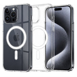 Husa pentru iPhone 15 Pro, Techsuit MagSafe Pro, albastru