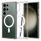 Husa pentru Samsung Galaxy S23 Ultra, Techsuit MagSafe Pro, albastru