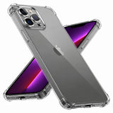 Husa pentru iPhone 13 Pro, Techsuit Shockproof Clear Silicone, transparenta